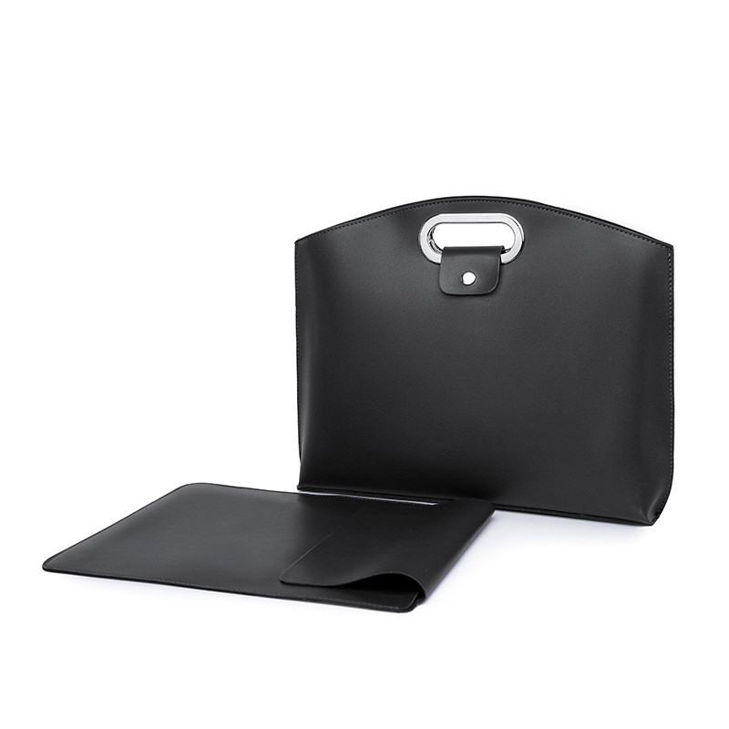 Жіноча сумка папка для документів чорна 93588 чохол для ноутбука, фото 1