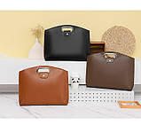 Жіноча сумка папка для документів чорна 93588 чохол для ноутбука, фото 6