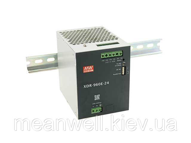 XDR-960E-36 Блок живлення на Din-рейку Mean Well 957.6вт, 36в, 26,6A, фото 1