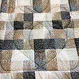 Ковдра стьобана, синтепонова, полуторна, 140*205 см., фото 2