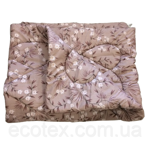 Ковдра стьобана, силіковнова, зимова, двоспальна, 170*210 см, фото 1