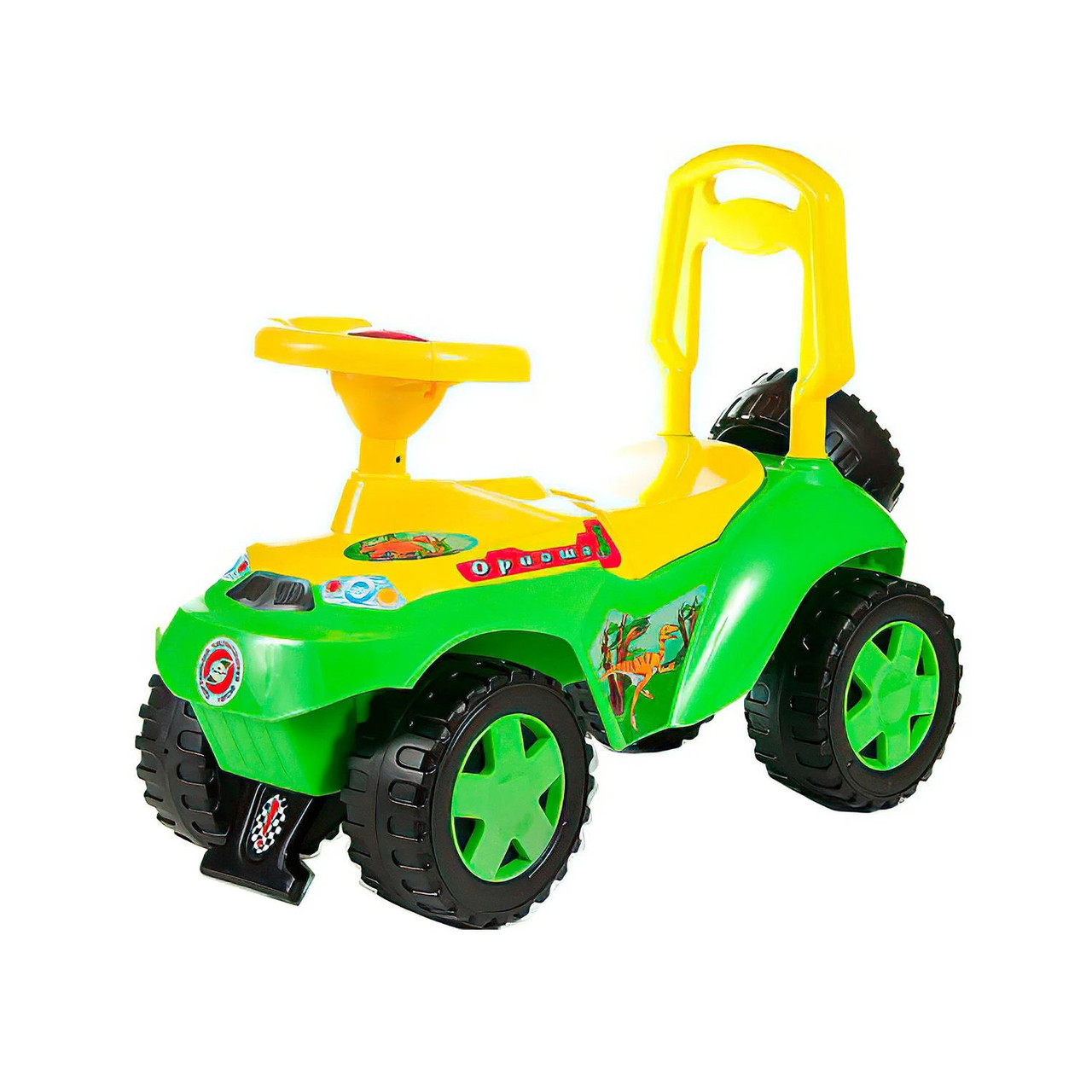 Каталка-толокар Оріоша зелений ORION 198, фото 1