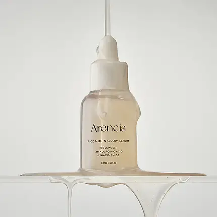 Сироватка для сяяння шкіри з рисом ARENCIA Rice Mucin Glow Serum 30 мл, фото 3