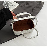 Жіноча сумка-косметичка 85053 Vanity Bag крос-боді чорна, фото 3