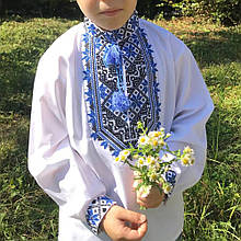 Вишиванка для хлопчиків "Максим" Синій