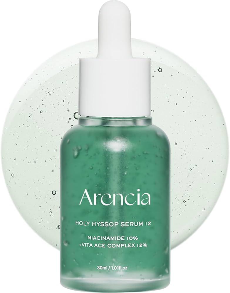 Освітлювально зволожувальна сироватка для обличчя Arencia Holy Hyssop Serum 12,  30ml