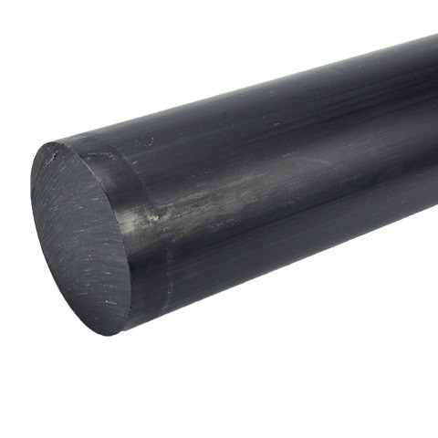 Капролон - Поліамід ПА6, d 70х1000мм, PA 6, чорний пруток