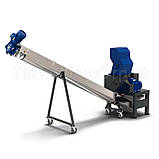 Машина для попереднього подрібнення м'яса і кісток ППМ-7 зі шнеком з нержавійочої сталі, фото 2