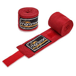 Бинти боксерські бавовна з еластаном MARATON MAR-005 4м