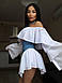 Костюм жіночий топ+ спідниця-шорти 637ум р.42-48 New, фото 4