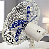 Стильний підлоговий вентилятор Електричний вентилятор підлоговий на ніжці Вентилятор 100 Вт BITEK 16" BT-1630W, фото 6