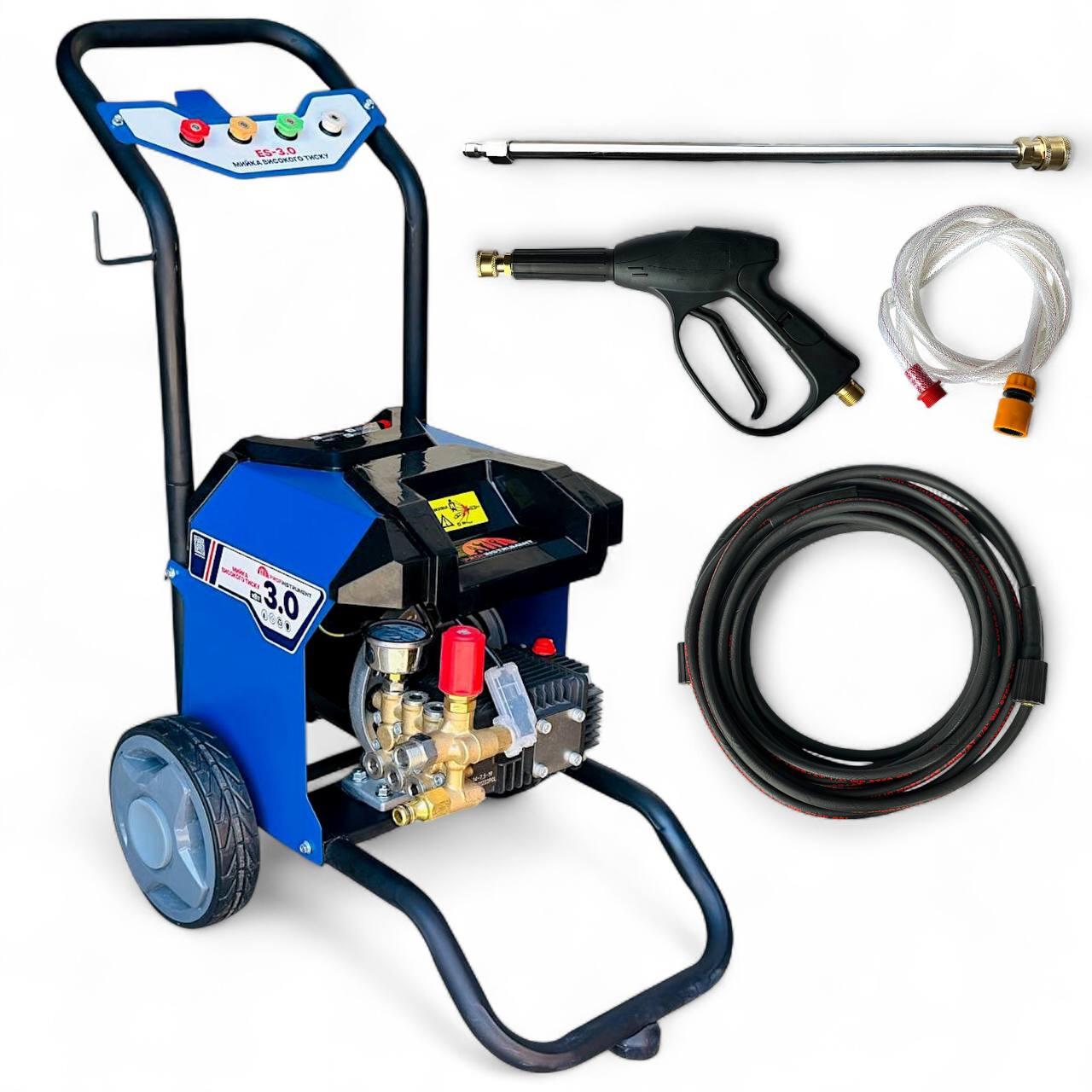 Мийка високого тиску Profinstrument ES-3.0 (130 бар 3.0 кВт 11 л/хв) Електрична мийка, фото 1