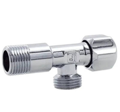 Кран кутовий для сантехнічних приладів Invena 1/2х1/2" ZW-52-015