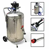 Піноутворювач Profinstrument SF50FM з нержавіючої сталі (50 л) для розпилення хімії, фото 3