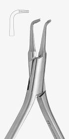 Щипці для кореневих каналів і фрагментів інструментів вигнуті 90 градусів, 130 мм, Medesy 2162/А