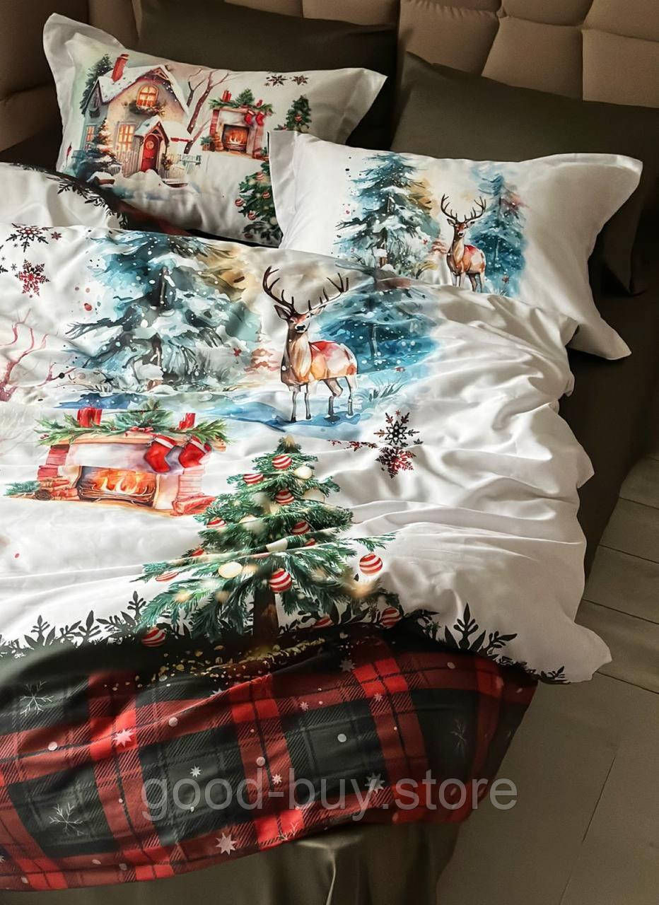 Постільна білизна First choice Tessa 3D Satin евро 200х220