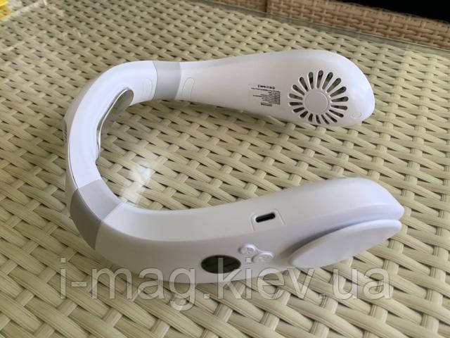 Вентилятор с пластиною миттєвого охолодження нашийний Потужний шийний вентилятор-кондиціонер