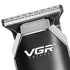 Акумуляторна машинка для стрижки волосся, +3 насадки, від USB, V-930 / Бездротовий триммер для стрижки, фото 4