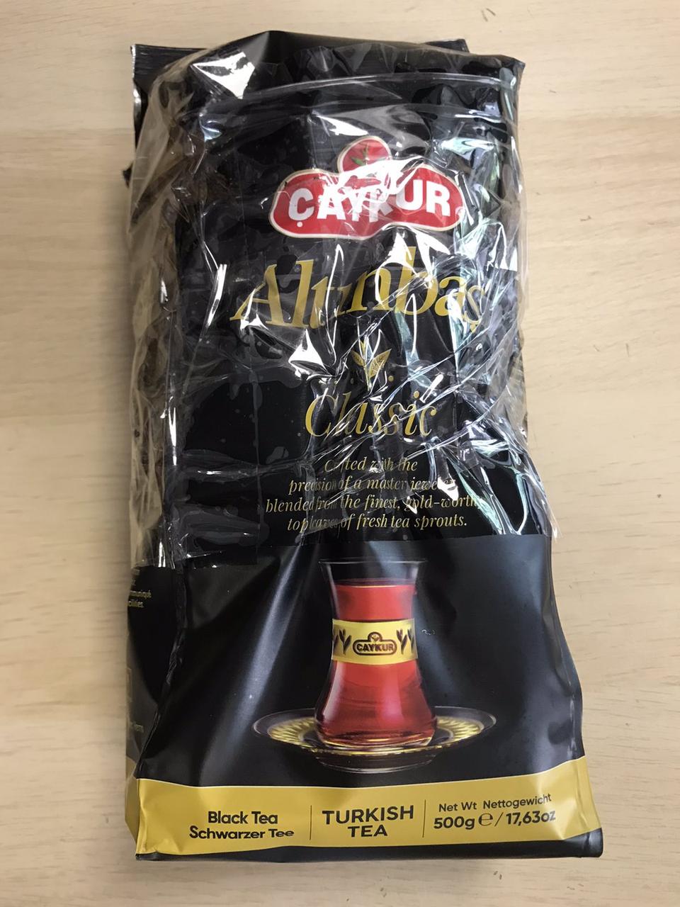 ЗНИЖКА ПОШКОДЖЕНА УПАКОВКА  Чорний чай турецький Caykur Klassik, натуральний класичний дрібнолистовий, терпкий без ароматизаторів