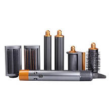 Мультистайлер для волосся Airwrap Complete Long X9G, 6 насадок, 1300Вт, сірий