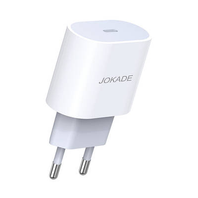 Jokade JB009 Мережевий зарядний пристрій (USB-C/PD25W) -білий