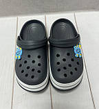 Дитячі крокси сабо  Luck Line сірі  великомірні ! 32-33, фото 6