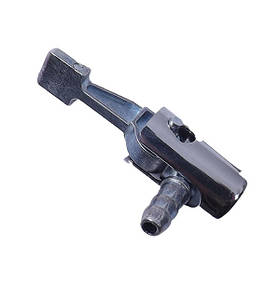 Наконечник насоса алюм-й на шланг кутовий 23 г "Україна" (маленький)