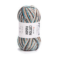 YarnArt COTTON FUSION (Ярнарт Коттон Фьюжн)  № 3650 (Пряжа бавовна, нитки для в'язання)