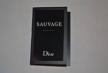 Пробник чоловічої туалетної води Dior Sauvage 2015 1ml