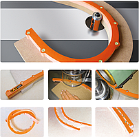 Шаблони для фігурного фрезерування серії ТМP