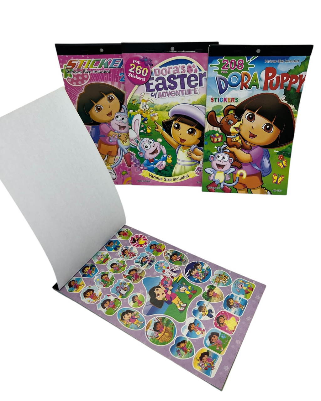 Наліпки в блокноті асорті, фото 1