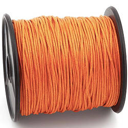 Шнур вощений 1 мм +-90 м Помаранчевий