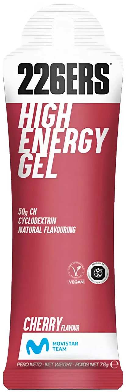 Гель 226ERS High Energy 50г вуглеводів 160мг кофеїну вишня 76г