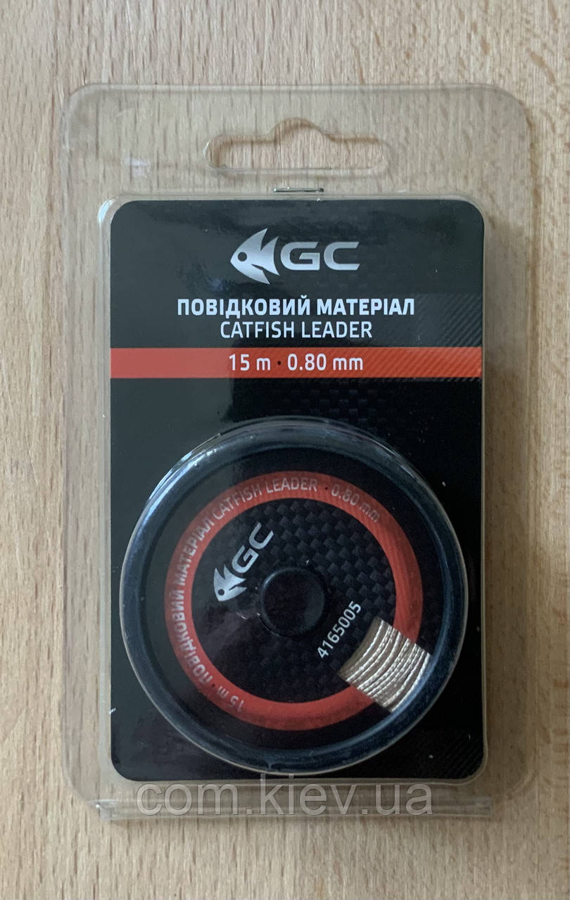 Повідковий матеріал на сома Catfish Leader Golden Catch 15 m, 0.8 mm, 50 kg, фото 1