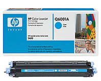 Заправка картриджа HP Color LaserJet 1600/ 2600/ 2605 series, CLJ CM1015/ CM1017 Cyan (Q6001A)