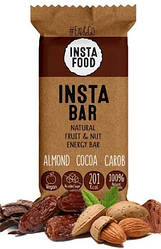 Батончик Insta Food мигдаль какао 40 г