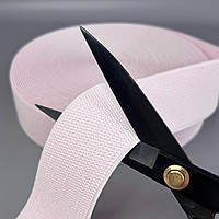 1м. резинка поясна, манжетна - 6см світло-рожевий