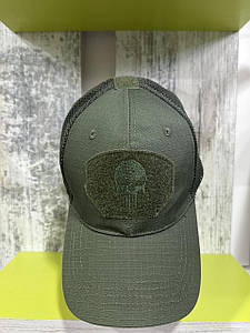 Бейсболка з липучкою та сіткою Череп