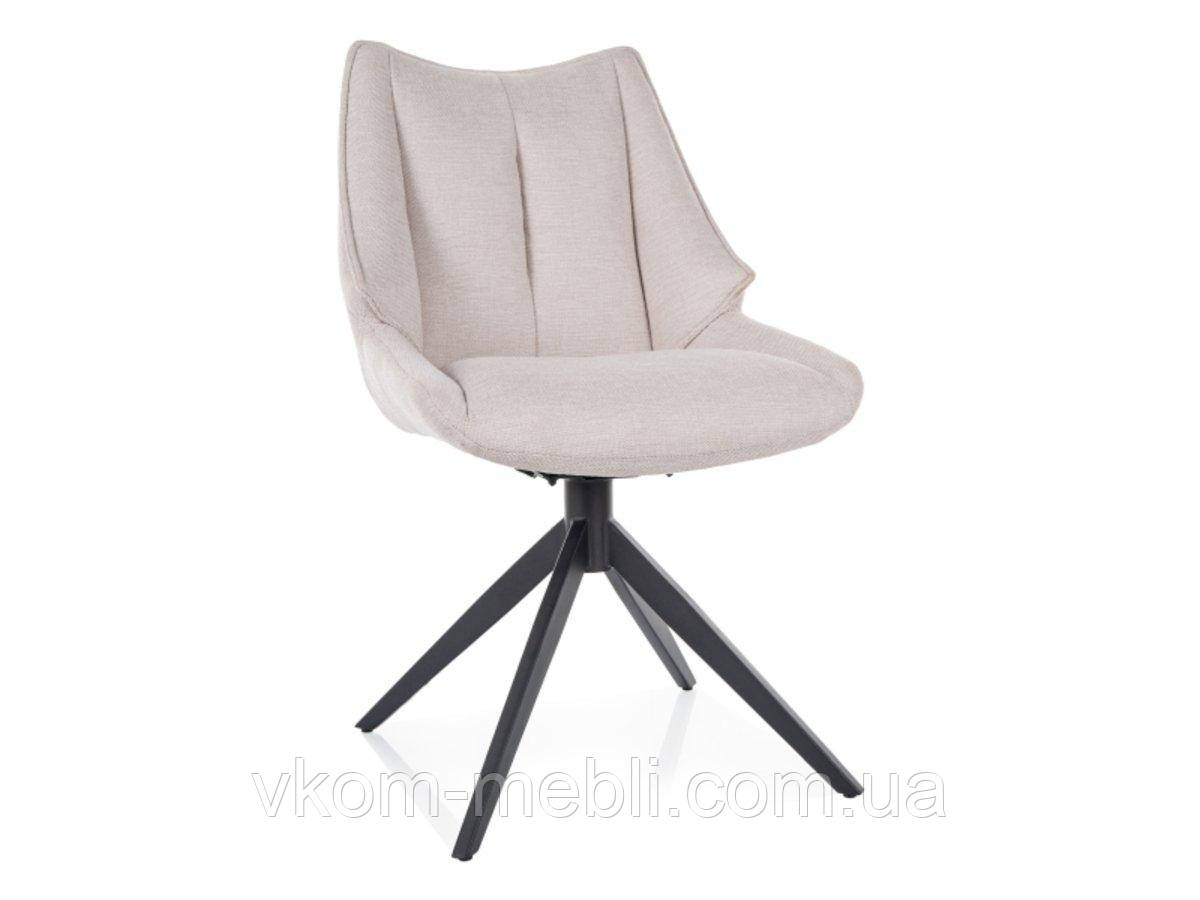 Стілець CODA BREGO чорний каркас/світлий беж 22, фото 1