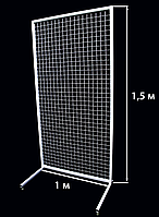 Стійки сітка в рамі на ніжках 1,50х1 м, осередок 50/50мм