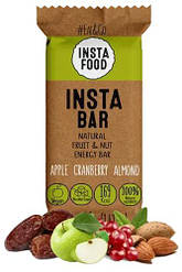 Батончик Insta Food мигдаль яблуко 40 г