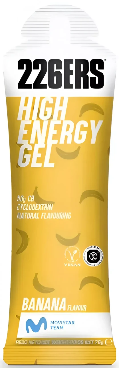 Гель 226ERS High Energy 50г вуглеводів банан 76г