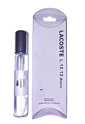 Тестер мужской Lacoste eau de lacoste L.12.12 Blanc - Pure, 20 мл.