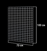Сітка Торгова Біла (решітка) 100х75см дріт 3мм,осередок 50/50мм.