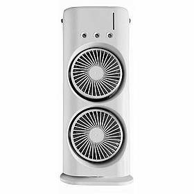 Портативний настільний вентилятор з охолодженням льодом та RGB LED підсвічуванням UKC Double ended Spray Fan 4208