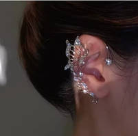 Прикраса на вухо/ Кафа / ПРАВОЕ ВУХО /Прикраса для вуха для фотосесії для весілля