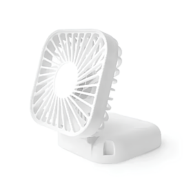 Вентилятор на акумуляторі з USB заряджанням 3 швидкості YH6 White