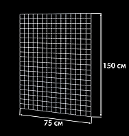 Торгова сітка (решітка) 150х75см дріт 3мм,осередок 50/50мм.