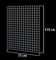 Торгова сітка (решітка) 150х75см дріт 3.5 мм,осередок 50/50мм.