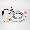 Врізний світильник Feron CD8020 з LED підсвіткою Ø90мм (врізний Ø60мм, глибина 60мм) під змінну лампу MR16 G5.3, фото 5